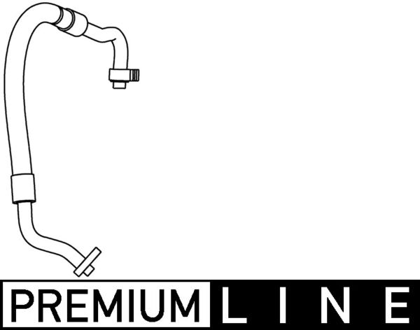 Low Pressure Line, air conditioning - AP90000P MAHLE - 10-170-01078, 1365832, 351337481