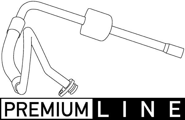 High-/Low Pressure Line, air conditioning - AP99000P MAHLE - 10-170-01108, 351337721, 6460.JE