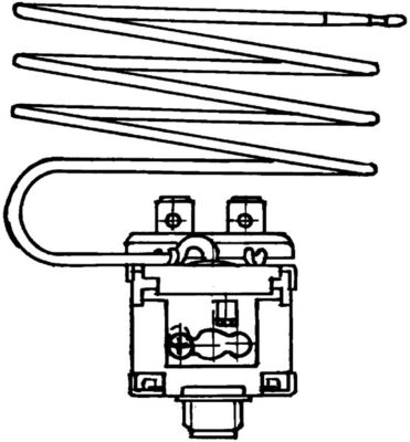 Temperaturschalter, Klimalüfter - ASW46000P MAHLE - 0018209710, 351080071, A0018209710