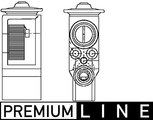 AVE55000P, Expansionsventil, Klimaanlage, Klimaanlage verschiedene, MAHLE, 260211, 351234111, 40001350, 42023, 509409, 6461G5, 840137N, DVE200-02, PE1350, TSP0585062, V42-77-0021, 8UW351234-111