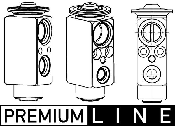 Expansion Valve, air conditioning - AVE79000P MAHLE - 13175539, 351234601, 37001461