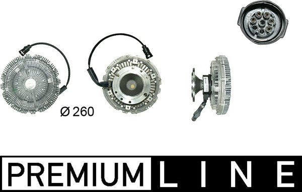 CFC19000P, Clutch, radiator fan, Cooler, MAHLE, 051.022, 1427573, 20008354, 2100502017, 298003N, 376730051, 45258, 49003, 541458, 7043401, 86028, D5DA001TT, DFC046, 1666098, 51022, 8MV376730-051, 1680935