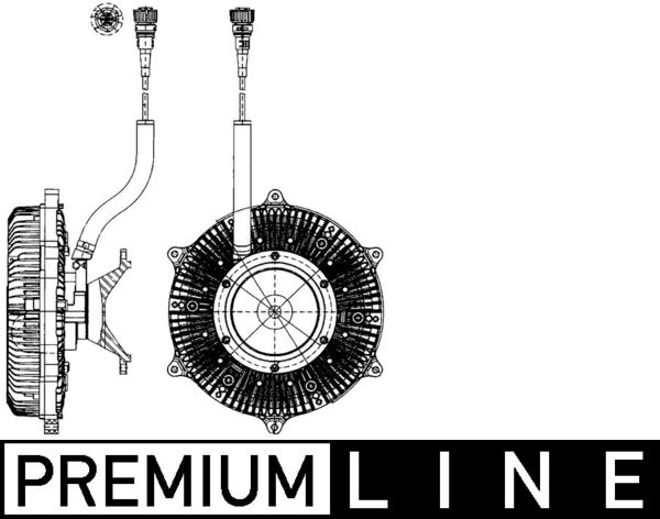 CFC216000P, Kupplung, Kühlerlüfter, Kühler, MAHLE, 138087N, 376907151, 712000622, AM-20005491-M, 712001022, A4712000622, A4712001022
