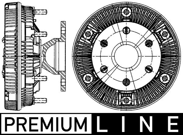 CFC225000P, Kupplung, Kühlerlüfter, Kühler, MAHLE, 192119, 35562, 376907291, 398044N, 49037, 5000670880, 5010150893, REC116, 192365, 398045N, 5010140595, 5010315177, 20004050, 5010140853