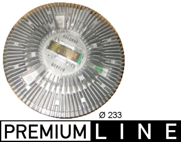 Kupplung, Kühlerlüfter - CFC23000P MAHLE - 1654555, 298006N, 376730071