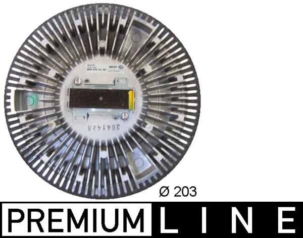 CFC37000P, Clutch, radiator fan, Cooler, MAHLE, 138001N, 2300147033, 376731361, 49066, 7033133, 86038, 9062001022, MEC268, 8MV376731-361, 9062001122, 9062001922, A9062001022, A9062001122, A9062001922