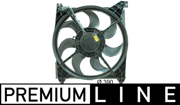 Fan, radiator - CFF122000P MAHLE - 0528.1007, 2538038100, 351034471