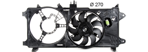 Fan, radiator - CFF149000P MAHLE - 0000046821266, 05042013, 069422036010