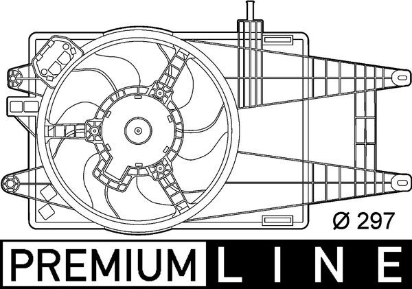 CFF150000P, Lüfter, Motorkühlung, Kühler, MAHLE, 0000046818599, 0504.1213, 069422037010, 0720004516, 088056N, 1209559, 309057, 351039581, 47244, 696197, 809-0006, 85052, DER09035, EV845100, FT7524, GA201040, V24-01-1272, 05041214, 069422038010, 1209560, 309146, 46745051, 47249, FT7592, GA201214, LE516, 069422022010, 46818599, 5041.214, 46841314