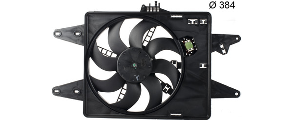 Fan, radiator - CFF152000P MAHLE - 0000046786099, 05041090, 069422040010