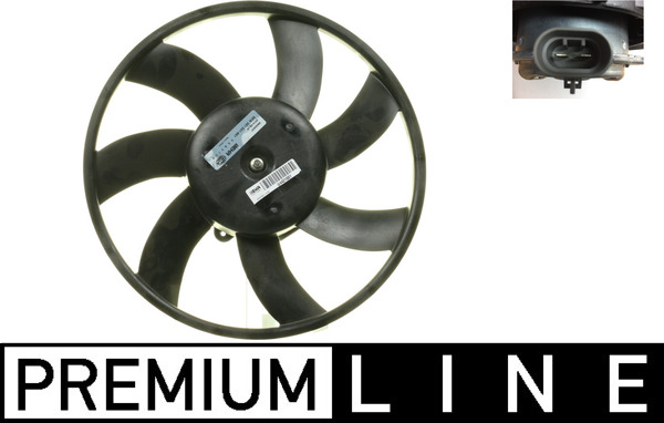 Lüfter, Motorkühlung - CFF234000P MAHLE - 069422592010, 13331016, 351041661