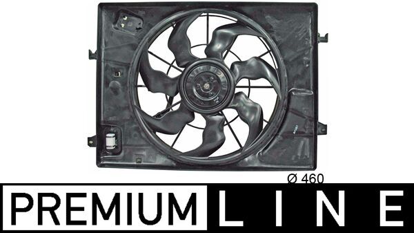 Fan, radiator - CFF255000P MAHLE - 253802E000, 351043051, 47903