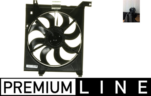 Fan, radiator - CFF259000P MAHLE - 0533.2002, 253802F000, 351043181