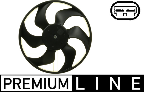 Fan, radiator - CFF314000P MAHLE - 0509.2004, 069422537010, 351044391