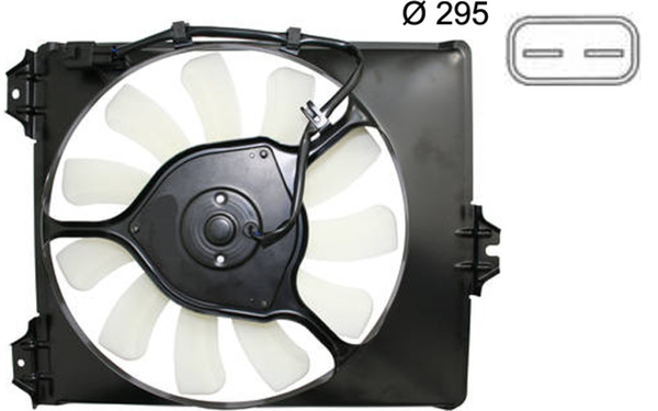 Fan, radiator - CFF390000S MAHLE - 05042046, 1712079J60, 351150314