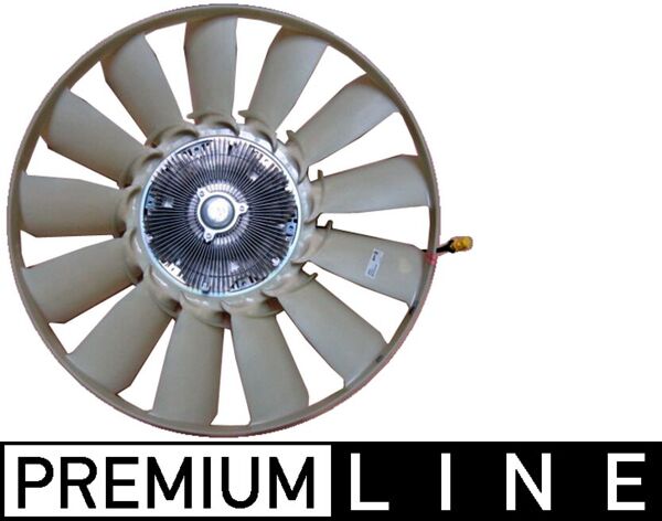 Fan, radiator - CFF487000P MAHLE - 20008357, 376791691, 51.06600.7050