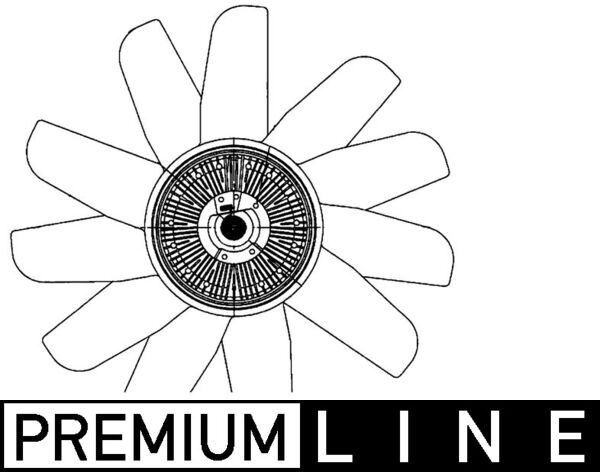 Fan, radiator - CFF494000P MAHLE - 376906791, AM-20003995-M, LKK015
