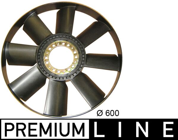Fan Wheel, engine cooling - CFW45000P MAHLE - 138027N, 312708, 376757751