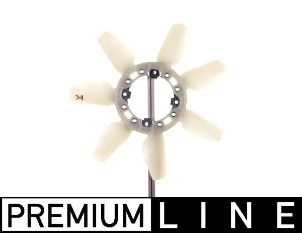 Fan Wheel, engine cooling - CFW63000P MAHLE - 1636167020, 376791441, 8MV376791-441