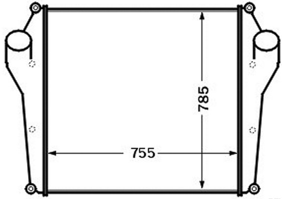CI131000P, Ladeluftkühler, Kühler, MAHLE, 0709.3011, 309057, 376727591, 397031N, 5001834808, 5010269987, 816961, 823E26, 96997, LKRE400, RE4034, 5001834806, 5001856655