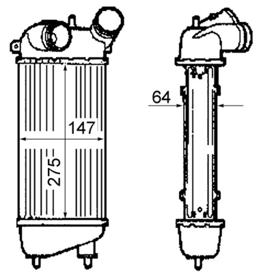 CI309000P, Ladeluftkühler, Kühler, MAHLE, 0384G2, 067005N, 0703.3004, 09004212, 103122, 30836, 31-3937, 344100, 351319203193, 376760-714, 60094212, 706011, 807M53, 817651, 96774, CN4212, V22-60-0008, 376760711, 807M53A, CNA4212, 8ML376760-714