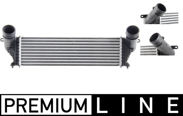 Ladeluftkühler - CI372000P MAHLE - 1014700, 376777681, 50538853