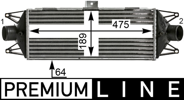 CI439000P, Intercooler, charger, Cooler, MAHLE, 0000504360584, 28004099, 30241, 351319201560, 376900451, 407006N, 714019/O, DIT12002, IV4099, RA8140080, 504360584, 8ML376900-451, 5801349167