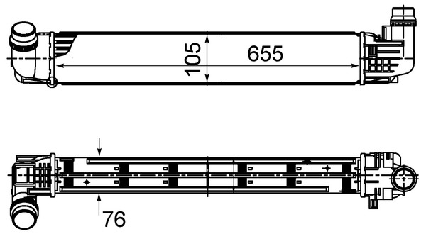 CI496000S, Ladeluftkühler, Kühler, MAHLE, 07093111, 107308, 15004009, 187036N, 30357, 345090, 351319203943, 376988144, 723053, 818228, 8200880552, 823M56A, 96533, DA4009, V46600009, 8ML376988144, DAA4009