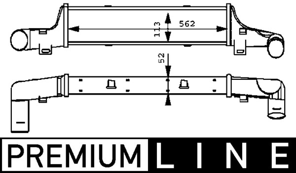 CI52000P, Ladeluftkühler, Kühler, MAHLE, 0240293, 0706.3017, 101506, 127100N, 2105000400, 30004224, 30419, 347400, 351319202180, 376723131, 408152, 718001, 817905, 817M33, 913035, 96860, KMS224, V30-60-1294, 127100T, 2105001300, 351319202182, 817M33A, 8ML376723-131, 961113, MS4224, 2105001700, 351319202183, MSA4224, A2105000400, A2105001300