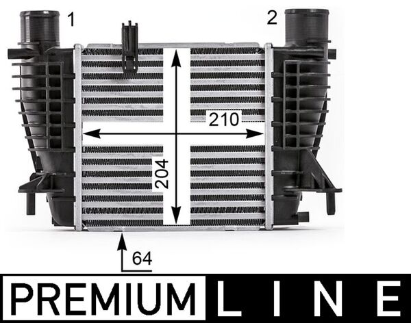 CI533000P, Intercooler, charger, Cooler, MAHLE, 107257, 13004356, 14461EM00A, 30520, 376700131, 723040, 818264, 819M69, 96645, DN4356, 8ML376700-131, DNA4356