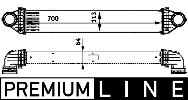 CI84000P, Ladeluftkühler, Kühler, MAHLE, 07063031, 104328, 127008N, 1695000000, 30004368, 30900, 344970, 351319201970, 376723551, 718136, 817M76, 818806, 96716, IC4116, MS4368, 1695000900, 351319201972, 7063031, 817M76A, 8ML376723-551, 960931, MSA4368, 351319201973, A1695000000, A1695000900