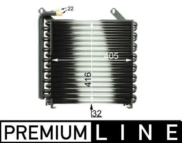 Ölkühler, Motoröl - CLC35000P MAHLE - 376726031, AL81176