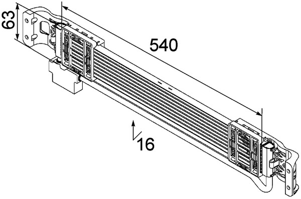 Ölkühler, Motoröl - CLC69000P MAHLE - 046023N, 376747131, 3C0317019B