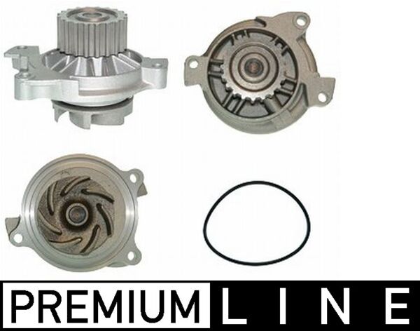 Water Pump, engine cooling - CP18000P MAHLE - 0060565, 02086, 07.19.081