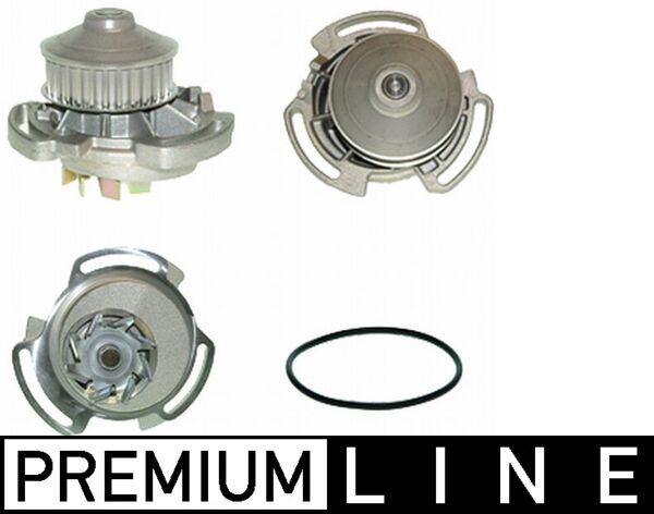 CP19000P, Water Pump, engine cooling, Water pump, MAHLE, 0060350, 01853, 030121004A, 030121005L, 07.19.090, 100569, 1130120002, 1397, 1987949707, 240425, 350981524000, 376800-154, 506282, 5073912/7, 65405, 854505, 9001235, 980153, A164, AIW020, P533, PA655P, PA8702, QCP3404, V65455, VKPC81204, WP1727, WP2923, 030121004B, 108265