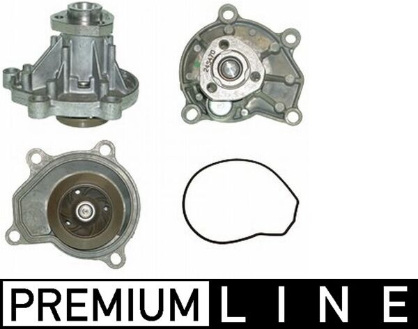 CP226000P, Water Pump, engine cooling, Water pump, MAHLE, 03D121005, 110032, 1132200002, 1828, 240855, 26830, 30926830, 350981867000, 376802-744, 506855, 65421, 854780, 980257, A207, P566, PA1233, QCP3602, VKPC81301, WP2474, WP6402, 03D121005X, 351110008800, 376802741, 03D121013B, 352316171208, 8MP376802-744, 3D121013B, 81867