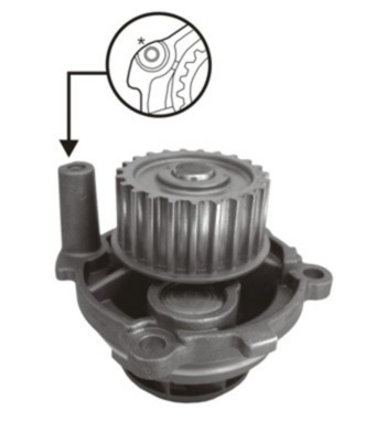 CP8000S, Water Pump, engine cooling, Water pump, MAHLE, 06B121011, 06B121011AX, 1612703080, 1703, 18128, 1987949752, 251703, 376800-044, 506790, 538008810, 65411, 707152400, 9000912, 980130, A198, FWP2029, P545, PA1270A, PA5112, PA904, QCP3592, VKPC81220, WP1865, 06B121011A, 06B121011BV, 2517030, 376800041, 65416, AW6185, P572