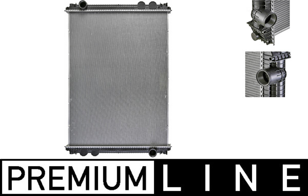 Radiator, engine cooling - CR1257000P MAHLE - 376761541, 733559, BHTA9986