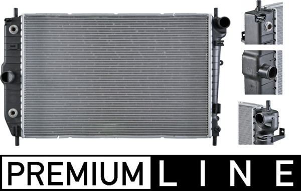 Radiator, engine cooling - CR1345000P MAHLE - 10-100-01067, 31007, 376764041