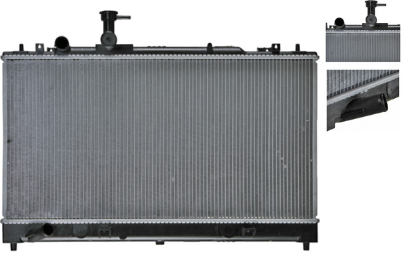 Radiator, engine cooling - CR1475000S MAHLE - 0127.3051, 016M19, 103440