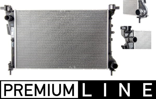 CR1661000P, Radiator, engine cooling, Cooler, MAHLE, 376779731, DRM09005, RA0111490