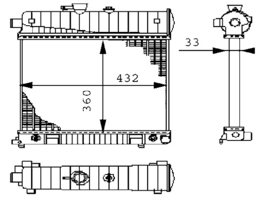 CR2207000S, Kühler, Motorkühlung, Kühler, MAHLE, 0106.3087, 017B19, 101315, 118069, 120840N, 2025002003, 30002150, 350213122400, 351400, 376710-274, 50226, 58232, 62708, 731804, KMS150, QER1746, V30-60-1237, 118069/A, 2025002603, 376710271, 62708A, MS2150, 2025005803, 8MK376710-271, MSA2150, 2025005903, 8MK376710-274, 2025006003, 2025006103, A2025002003