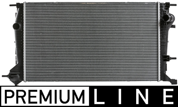 Radiator, engine cooling - CR24000P MAHLE - 01093097, 105219, 123181