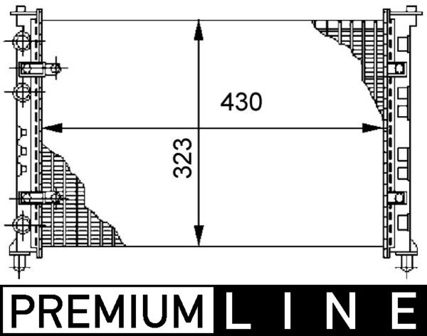 CR272000P, Radiator, engine cooling, Cooler, MAHLE, 0112.3012, 025V10, 040390N, 100956, 110302, 126005, 20960, 230946, 25650, 350213232000, 376712-084, 49002022, 639981, 6K0121253C, 731-0004, AAM3250AA, DRM26007, KST022, PLE100039, 25651, 376712081, 49002023, 693248, 6K0121253J, 730946, BM232, 54686, 6K0121253R, 731728, 8MK376712-084