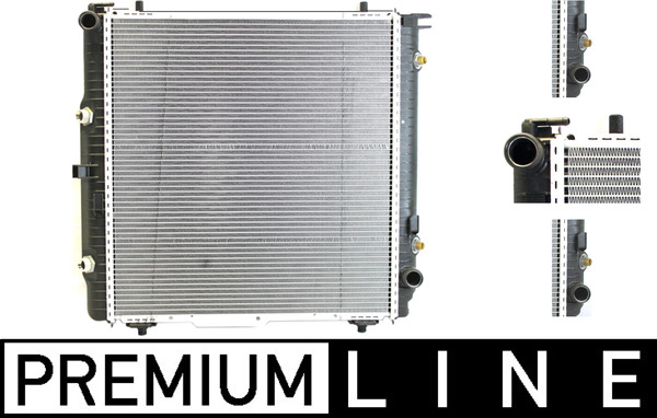 Radiator, engine cooling - CR285000P MAHLE - 122670N, 376712331, 4635000100