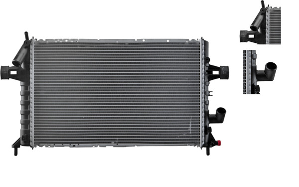 Radiator, engine cooling - CR305000S MAHLE - 0107.3084, 09192586, 102526