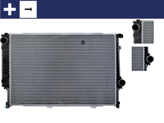 CR331000S, Radiator, engine cooling, Cooler, MAHLE, 0102.2079, 051510N, 06002095, 100132, 17112242138, 18314, 27612, 350213424000, 376713134, 60747A, 819418, BMW5611A, BW2095, DRM05055, KBW095, RA0050080, 2242138, 507618, BM424, BW2194, RA0050550, 509589