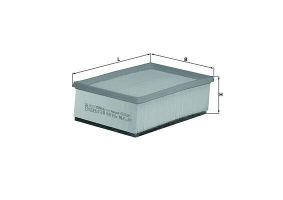 LX1033, Luftfilter, Luftfilter, MAHLE, 100375, 11123210030, 1444CT, 1444FG, 1457433098, 3027200, 4130AP, 585267, A1112, A29114, ADP152228, C25136, CAF100834P, E689L, EAF593, ELP9076, MA1382, MAP60183, MD8132, P272A, QFA0671, V220276, VFA1033, 1444TA, 50014130, A1206, S3098, U754, VFA1070, 9646602080