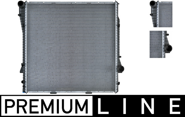 Radiator, engine cooling - CR566000P MAHLE - 0102.3108, 050033N, 06002275