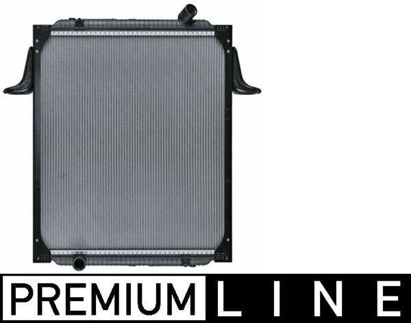 Radiator, engine cooling - CR709000P MAHLE - 0209.3023, 123M06B, 376721781